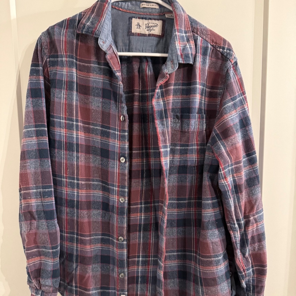 Original Penguin Flannel Shirt